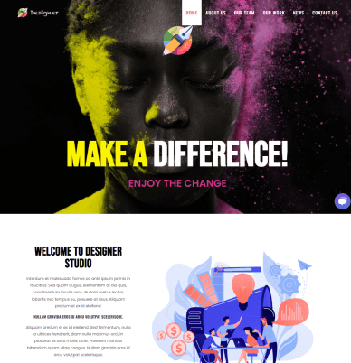 Шаблон HUBSPOT DESIGNER