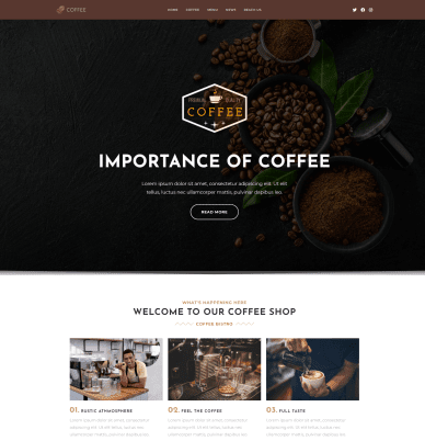 Шаблон веб-сайту Bistro